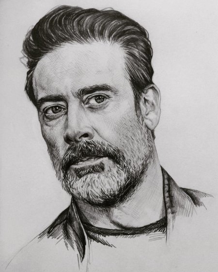 Роберт дауни младший карандашом