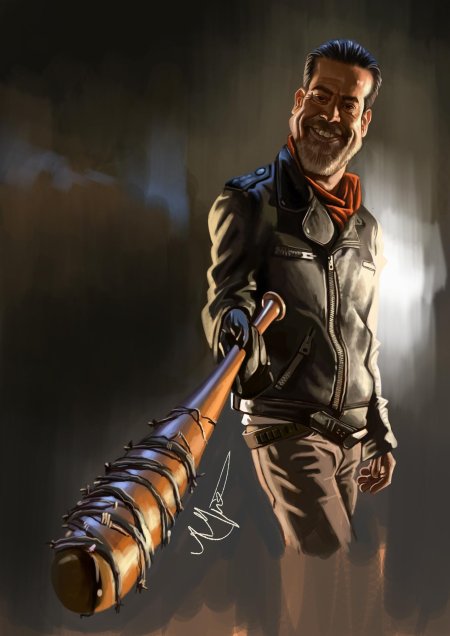 Ходячие мертвецы ниган