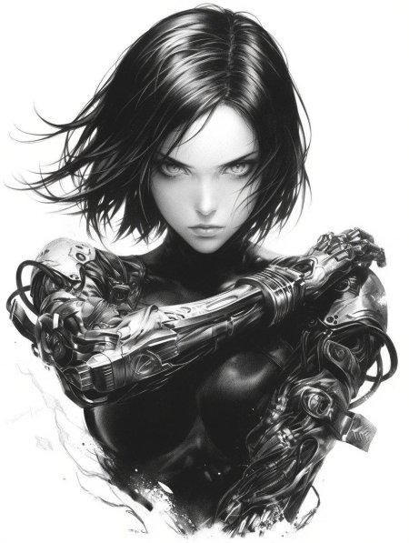 Алита боевой ангел аниме