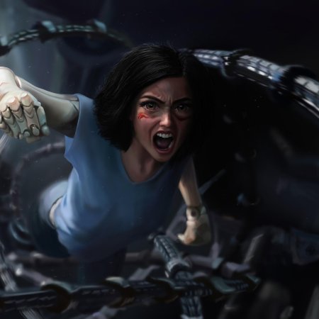 Алита боевой ангел 2019