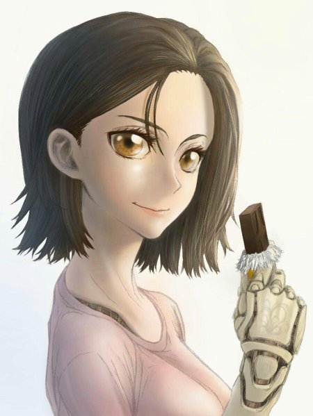 Алита боевой ангел аниме