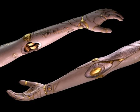 Протез руки киберпанк