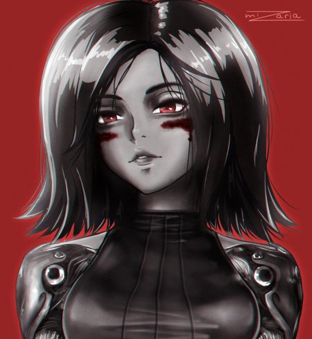 Алита боевой ангел аниме