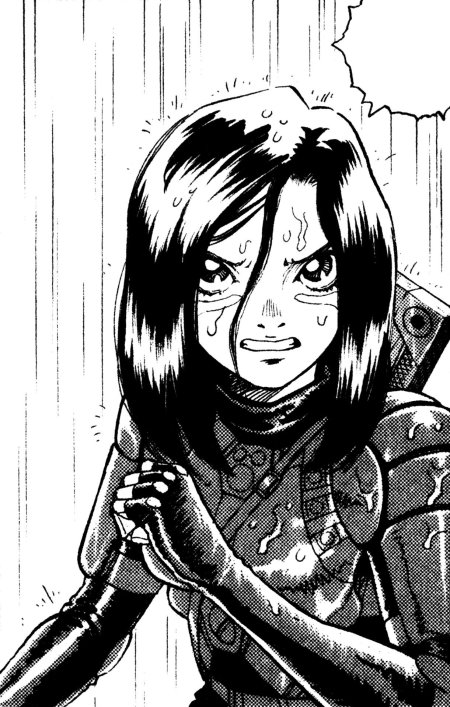 Алита боевой ангел манга