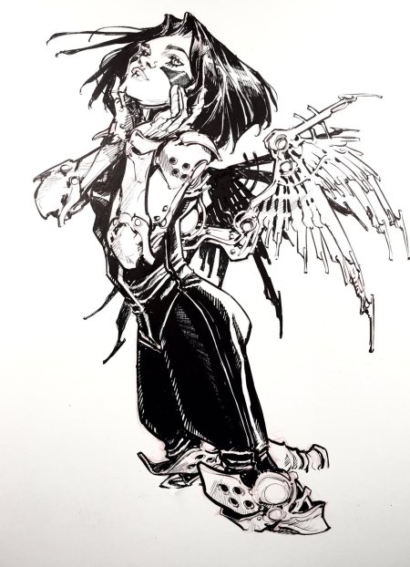 Боевой ангел алита манга