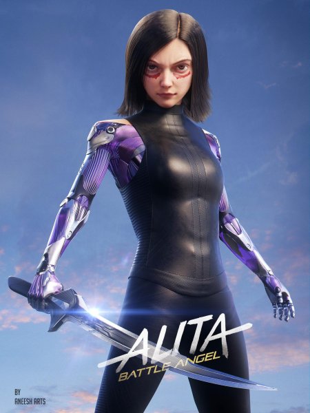 Алита боевой ангел 2019
