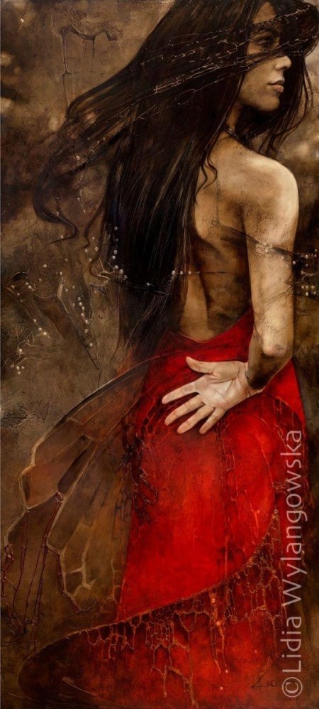 Польская художница lidia wylangowska