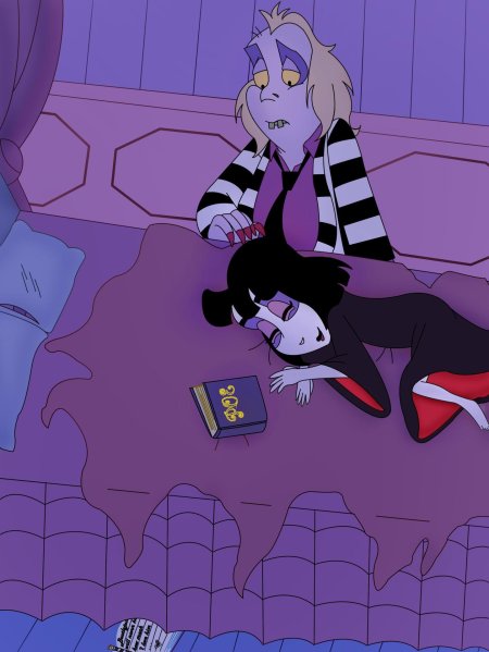 Битлджус и лидия