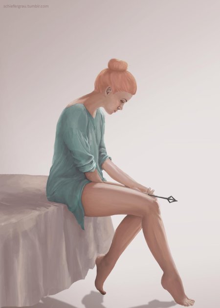 Иллюстрации девушек