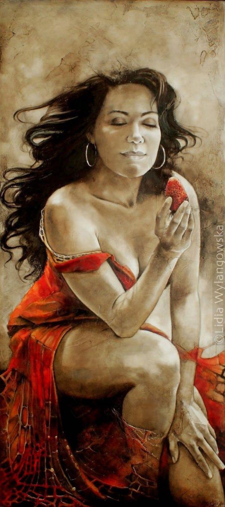 Польская художница lidia wylangowska