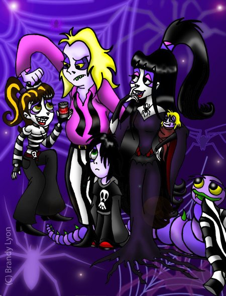 Битлджус и лидия