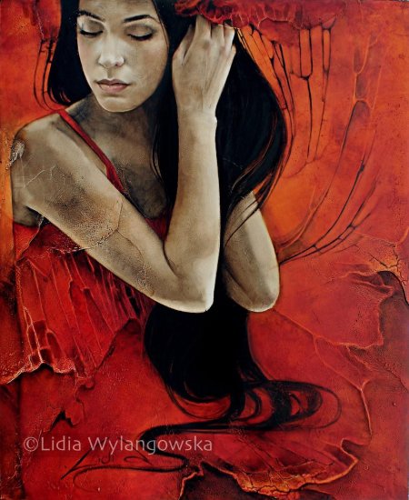 Польская художница lidia wylangowska