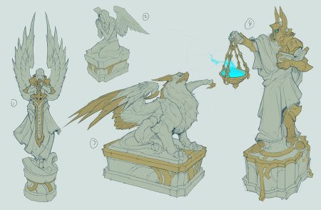 Darksiders angels concept art