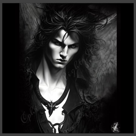 Виктор ван арт вампир брюнет