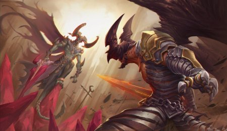 Демон арт фэнтези