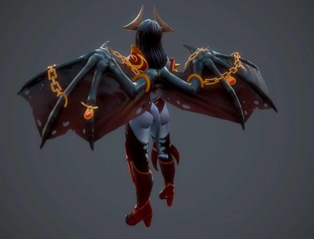 Квин оф пейн дота 2 модель