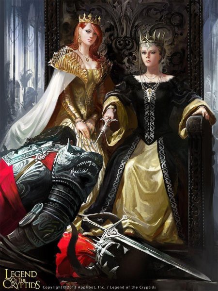 Король и королева арт