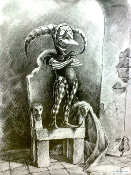 Гробовщик иллюстрации король и шут