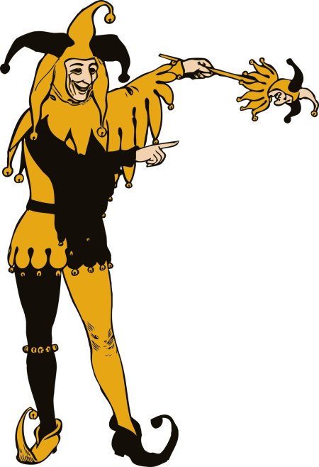 Шут рисунок