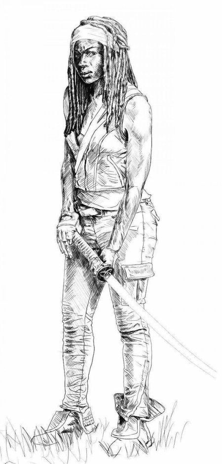 Мишон и андреа ходячие мертвецы