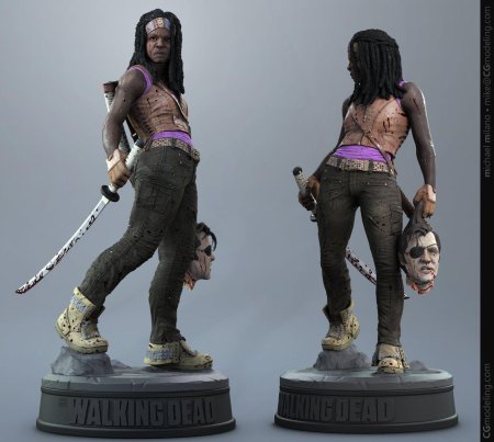 Фигурка рика граймса ходячие мертвецы