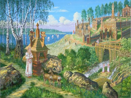 Картины всеволода иванова ведическая русь