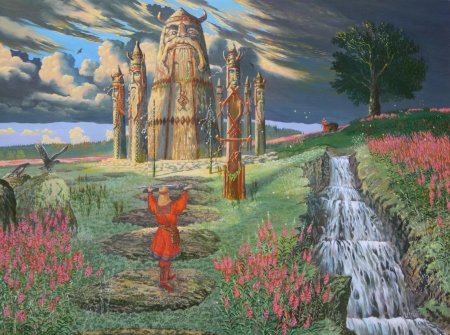 Древний славянский бог капище