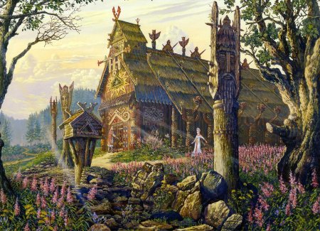 Всеволод иванов картины ведическая русь