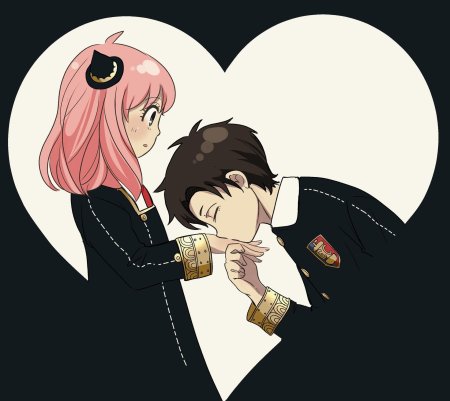 Аниме семья шпиона аня и демиан