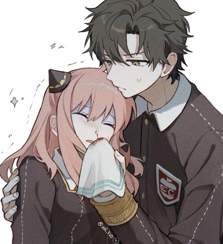 Аниме семья шпиона аня и демиан