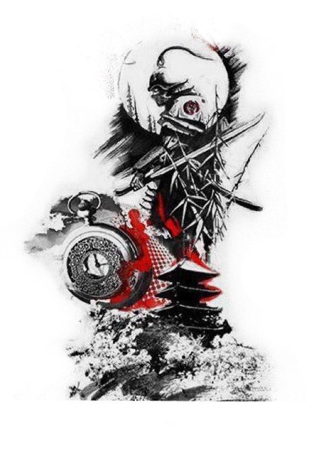 Самурай ронин в треш польке