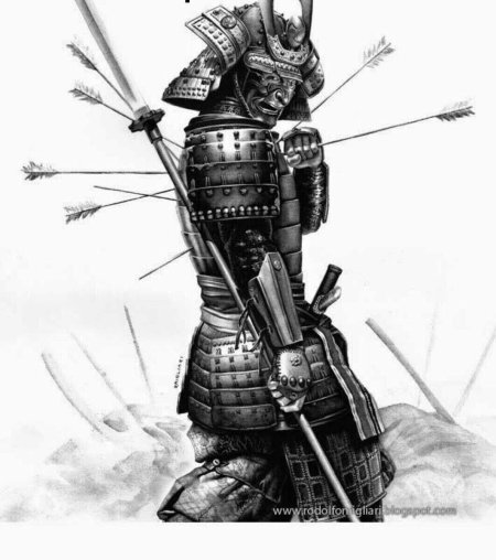 Эскизы тату самурайская тематика