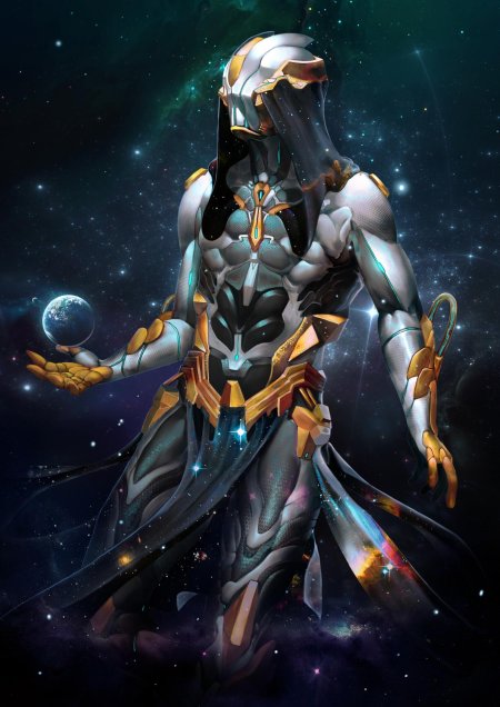 Варфрейм концепт арт