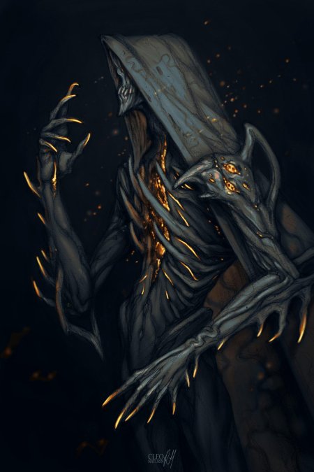 Некрос варфрейм арт