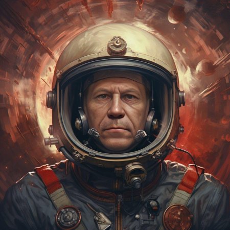 Космонавт арт