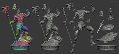 Скульптура фэнтези