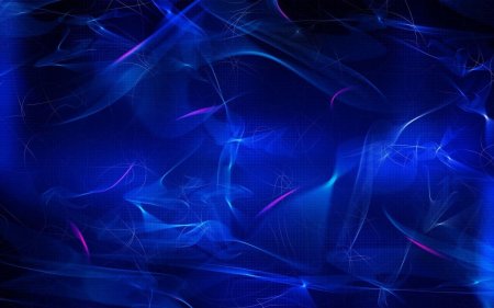 На синем фоне