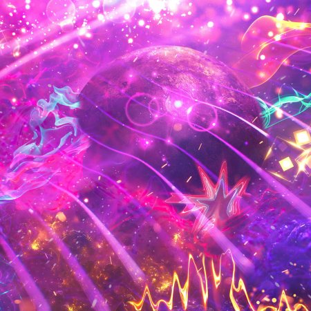 Неоновая абстракция