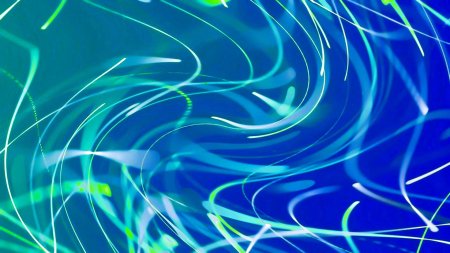 Голубой неоновый фон