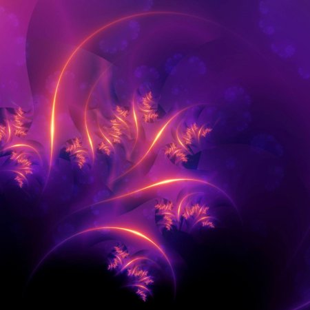 Фиолетовая абстракция