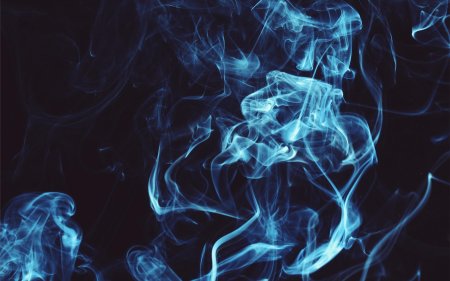 Фон синий дым