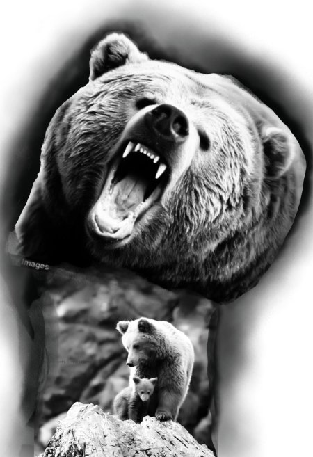 Татуировка медведь