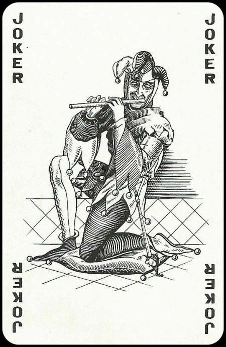 Тату джокер карта
