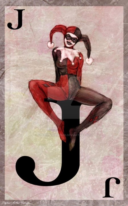 Харли квинн карты