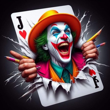 Джокер грим