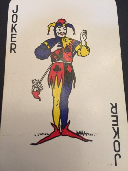 Джокер карта игральная