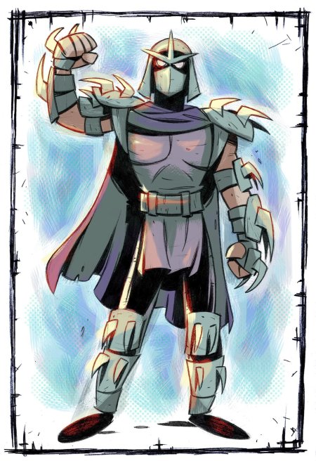 Шреддер черепашки ниндзя рафаэль