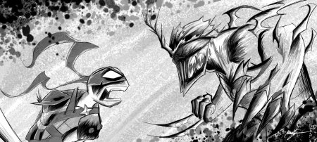 Шреддер черепашки ниндзя нарисовать