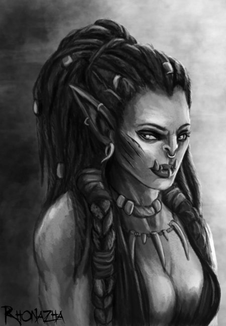 Полуорк варкрафт