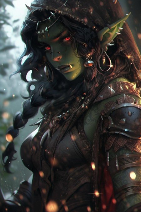 Орк девушка